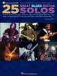 25 Great Blues Guitar Solos Guitar and Fretted sheet music cover